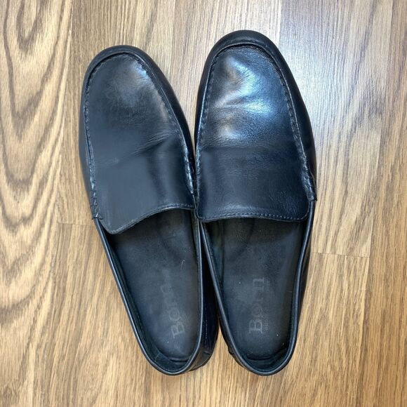 Born Men’s Allan Black Leather Driving Slip-On Loafers Size 10M - Picture 11 of 11